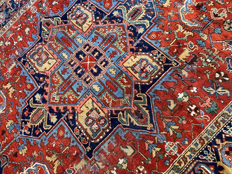 Antique Heriz Carpet 3.37M X 2.42M-rug-addiction-9-main-638084455712522455.jpeg