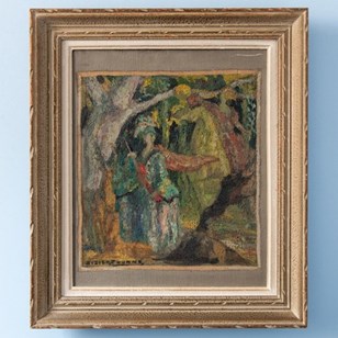 Jean Didier-Tourné, The Hunt, Oil P...