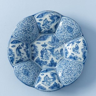 Dutch Delft, Blue And White Chinois...