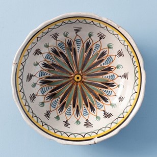Nevers Faience, Polychrome Rosette ...