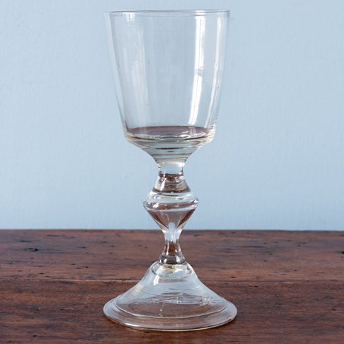 French Bourguignon Wine Glass, 18Th Century