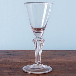 French Purple Wine Glass, 18Th Cent...