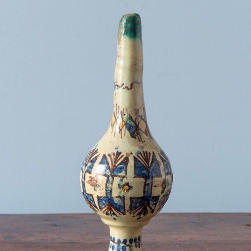 Moroccan Rosewater Sprinkler From Fez, Late 19Th Century