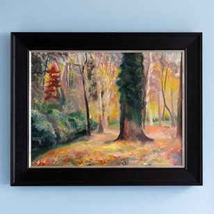 Camille Roche, Undergrowth, Oil Pai...