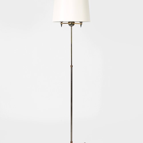 Neoclassical floor lamp by Henri Petitot