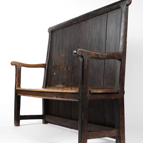 18Th Century West Country Settle