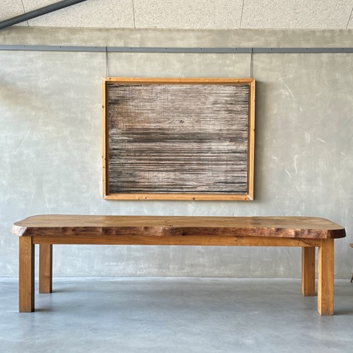 A Huge Single Plank Elm Table