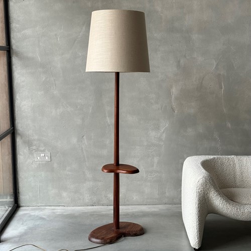 A Midcentury French Artisan Lamp