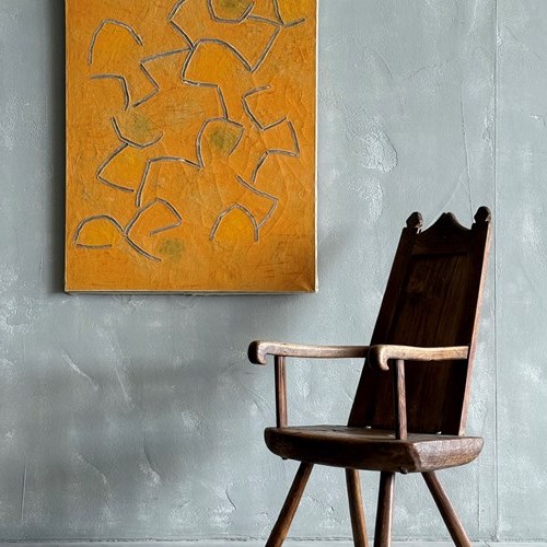 An Abstract Painting By Georges Ferrato #1