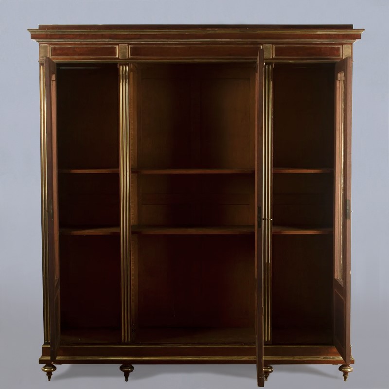 Antique Mahogany And Brass Bookcase-shane-meredith-antiques-bookcase-03-main-637445418672361198.jpg