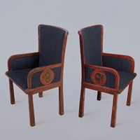 A Pair of French Chinoiserie Chairs