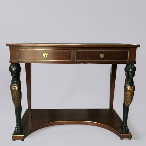 Early 19th Century French Mahogany Console Table