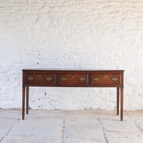 Georgian Oak Dresser Base