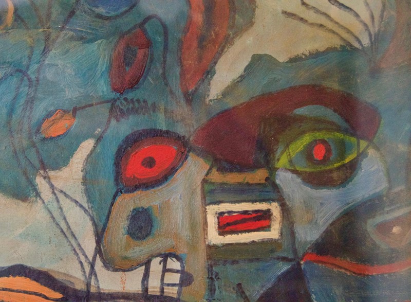 Abstract Oil Faces and Hand  - Mid 20th Century-simpson-fine-art-213-6--master1-main-637430343621461757.jpg