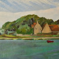 By The River Yar - Oil of Isle of Wight - Innes