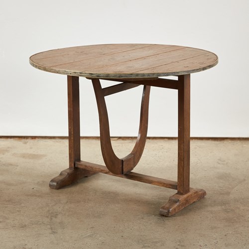 Antique French Pine Vendage Table