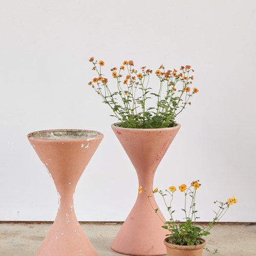 Willy Guhl For Eternit Painted 'Diablo' Planters, C1971