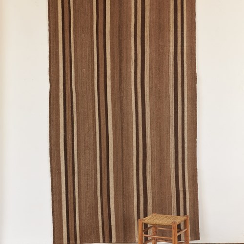 Vintage Flatweave Wool Kilim, Turkey, C1960