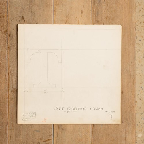 Original Master Drawings Of Letters S -Z