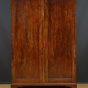 George IV Mahogany Two Door Wardrob...