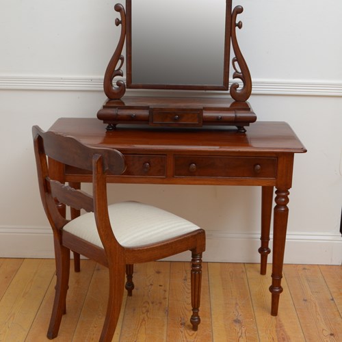 Victorian Mahogany Dressing Table Writing Table