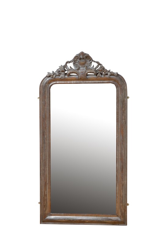 19th Century Silver Leaf Wall Mirror H139cm-spinka-co-1---copy-main-637921864068703651.JPG