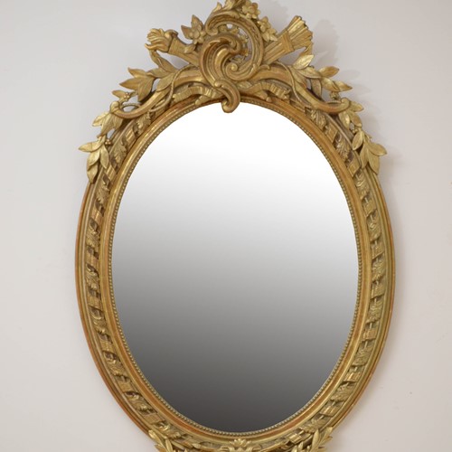 19th Century Gilt Wall Mirror 