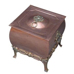 Late Victorian Copper Planter Or Co...