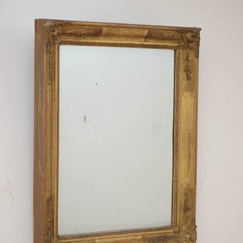 Early 19th Century Gilded Wall Mirror 56X43cm