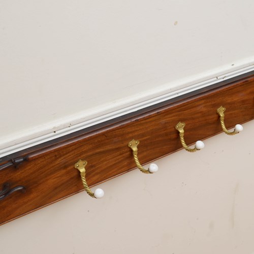 English Antique Coat Hooks Coat Rack 