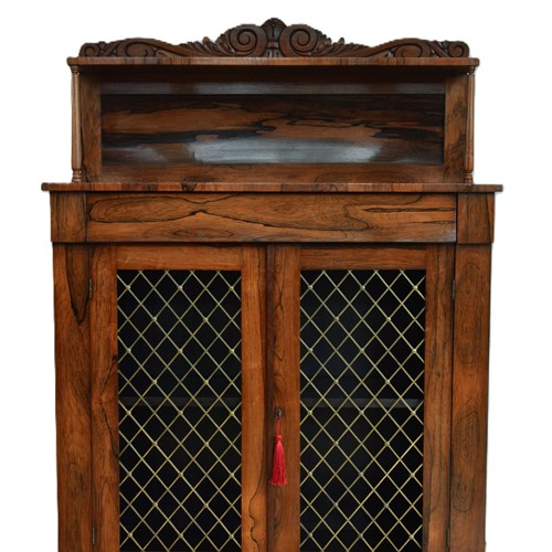 Antique English William IV Chiffonier In Rosewood