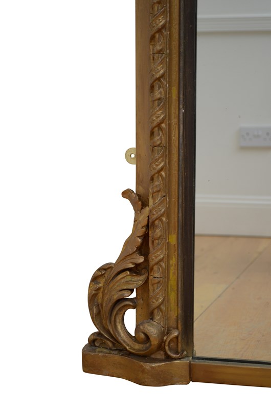 A Large 19Th Century Gilded Wall Mirror H155cm-spinka-co-3-main-638186325632952202.jpg