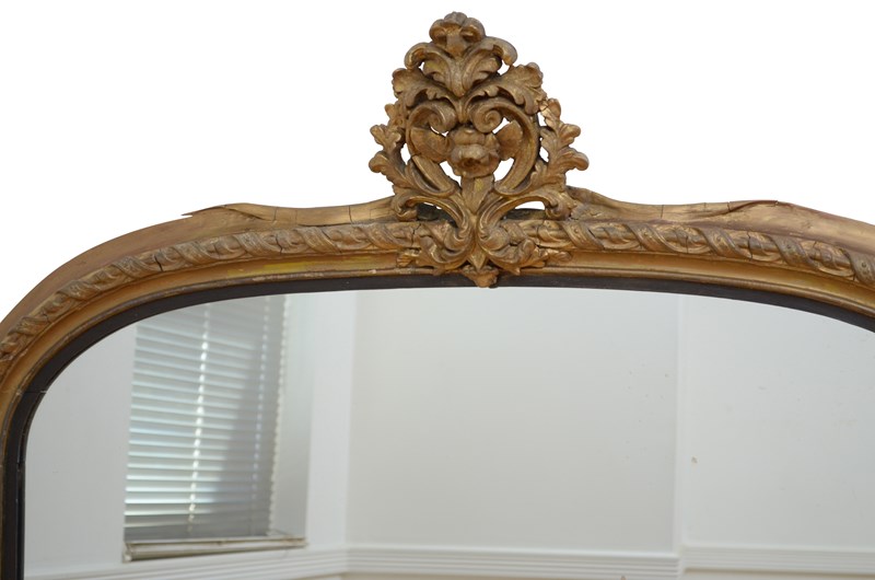A Large 19Th Century Gilded Wall Mirror H155cm-spinka-co-6-main-638186325704826126.jpg
