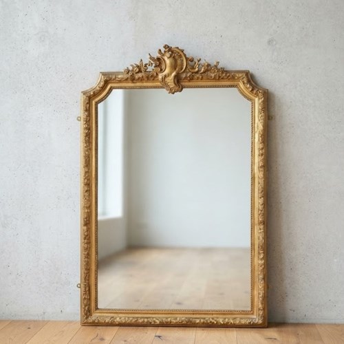19Th Century Giltwood Wall Mirror