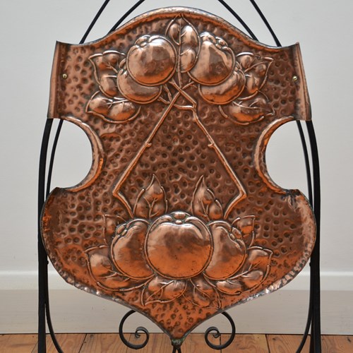 Arts And Crafts Fire Screen