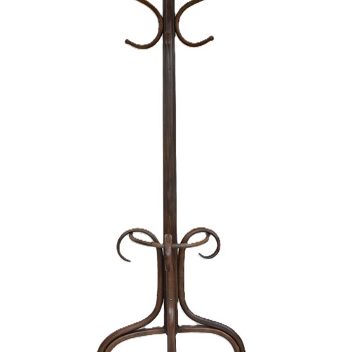 Half Round Bentwood Coat Stand, Thonet Style Hall Stand