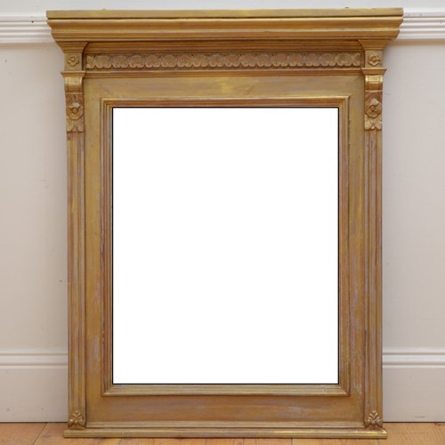 Edwardian Wall Mirror H93cm