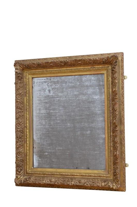 19Th Century Giltwood Wall Mirror Gilded Mirror H79cm-spinka-co-dsc-0155-main-638200832127492495.jpg