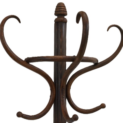 Antique Bentwood Coat Stand Hall Stand Thonet Style C1900