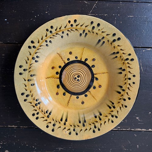 A Large 1950'S Round Vallauris Serving Dish