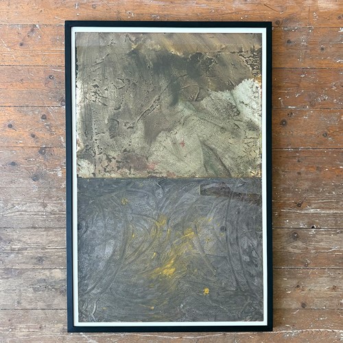 A Large Abstract Diptych Artwork By Angel Darisio II