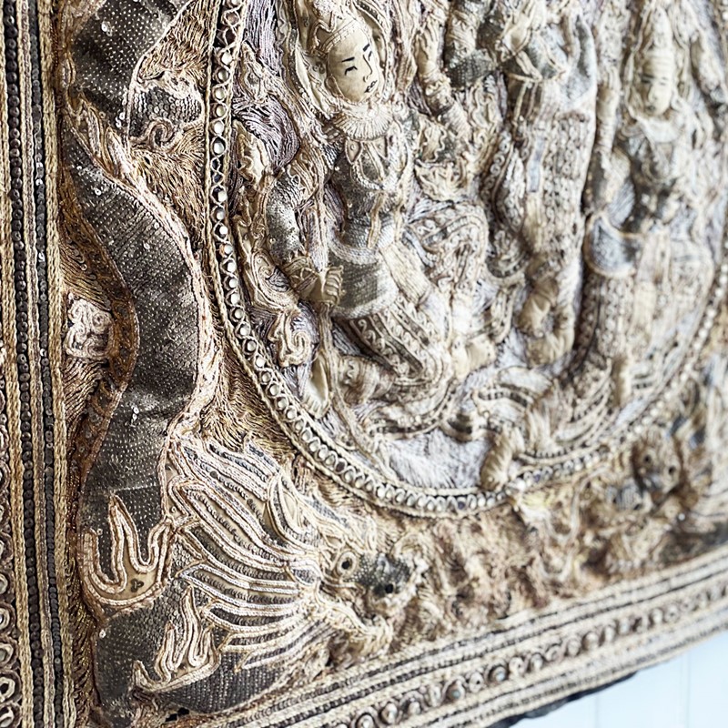 A Burmese Embroidered Kalaga Wall Panel-streett-marburg-antique-tibetan-silver---sequin-embroidered-wall-panel-streett-marburg-cc119k-main-637649181204842014.jpg