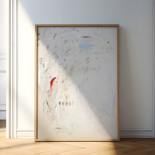 'Fleurs D'hiver' La Floraison By Margot Sinclair - Mixed Media On Canvas