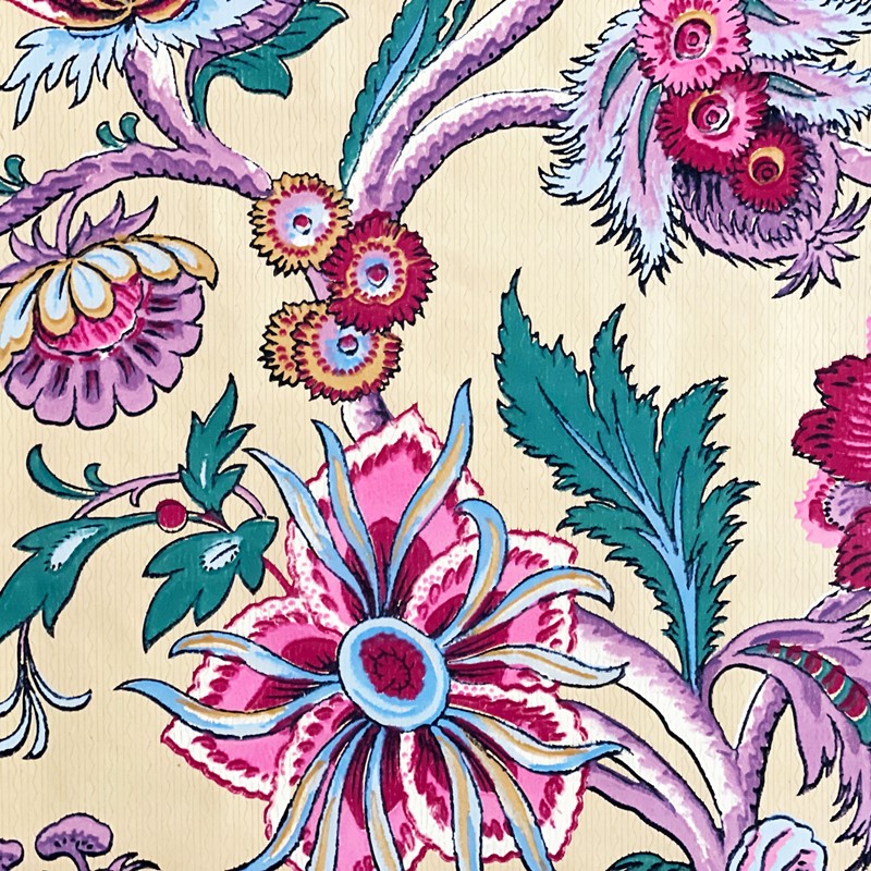 Antique French Floral Wallpaper Panels-streett-marburg-four-antique-colourful-wallpaper-panels-streett-marburg-h898i-main-637620608813542064.jpg