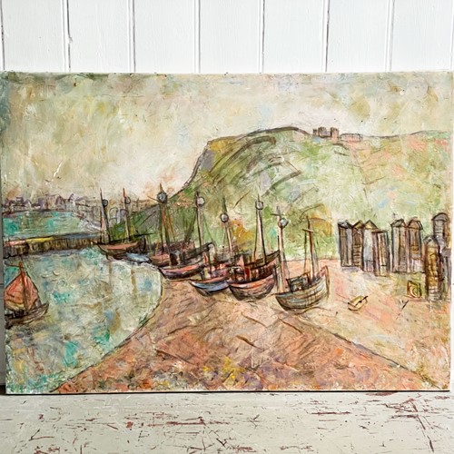 Oil on Canvas Painting of Hastings