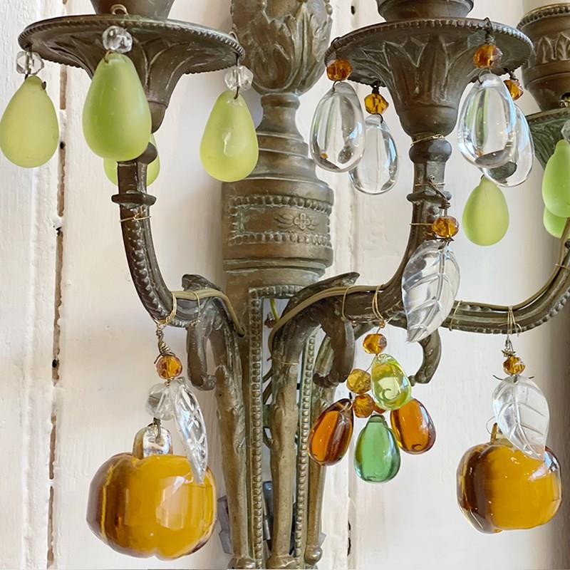 Pair Of 1920'S French Wall Lights With Glass Fruit Decoration-streett-marburg-pair-antique-glass-fruit---brass-wall-lights-streett-marburg-d1207g-main-638150147759314326.jpg