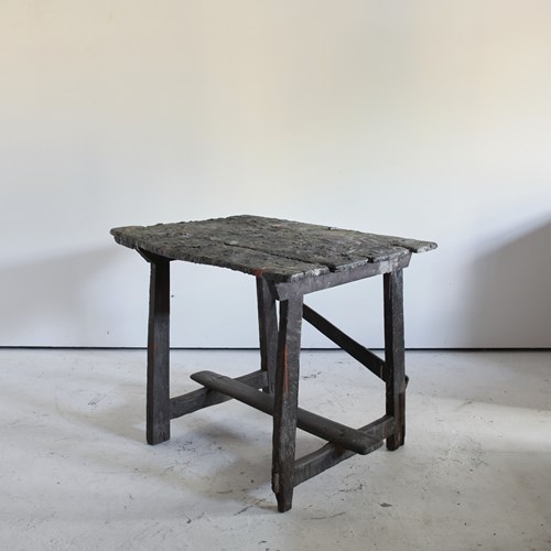 19Th C. Catalan Artist Table