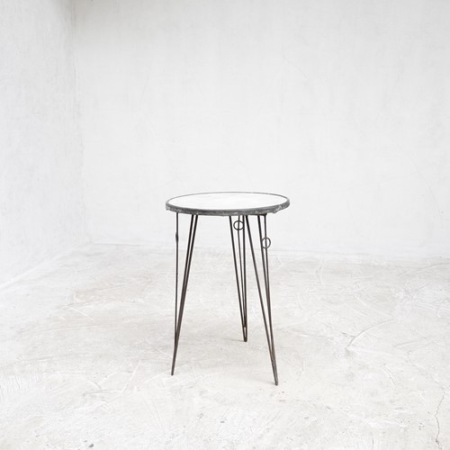 Catalan marble topped bistro table