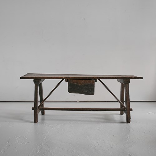 Exceptional 18Th C. Northern Portuguese Dining/Console Table