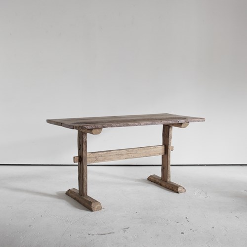 Primitive Bleached Out Walnut Mountain Table